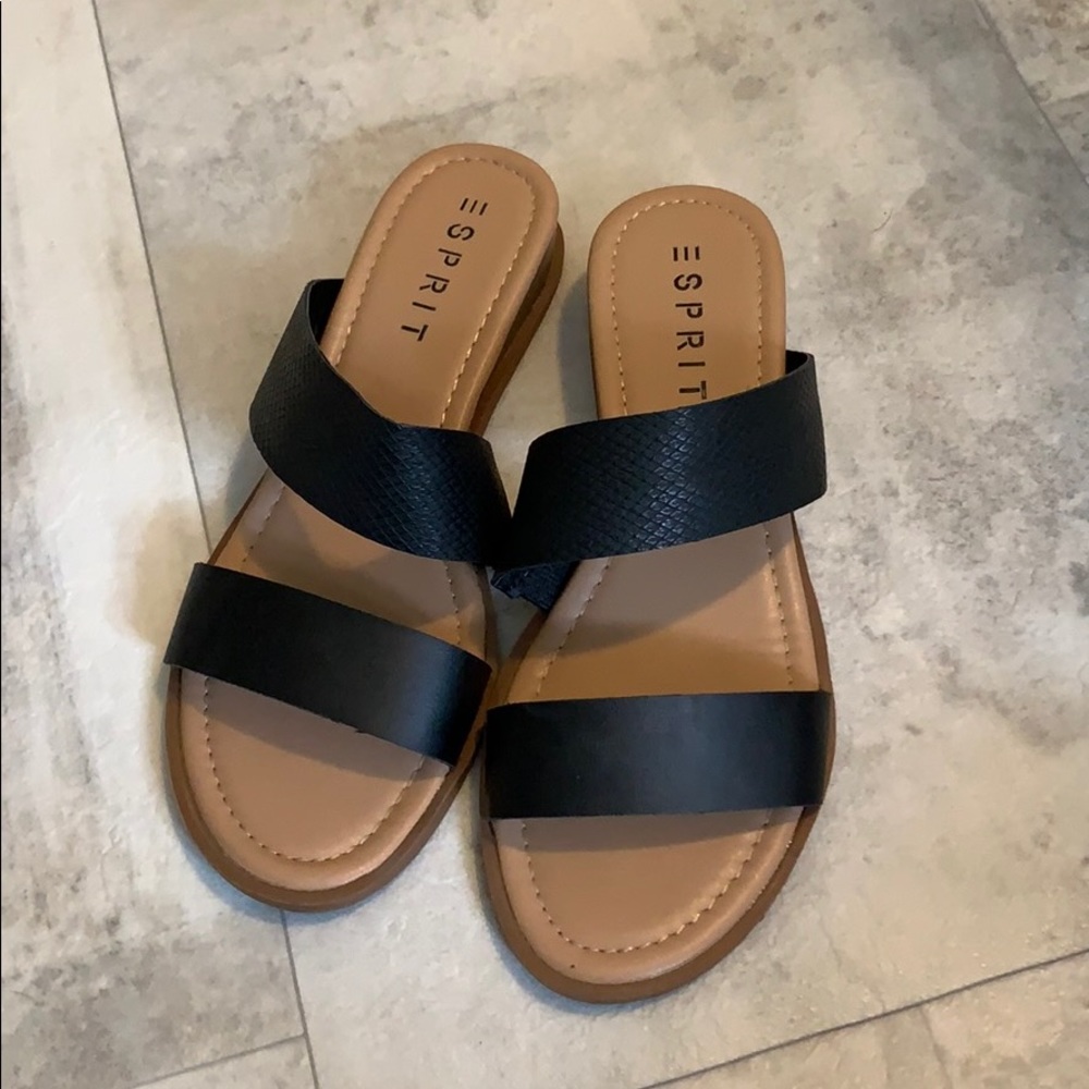 Esprit black sandals